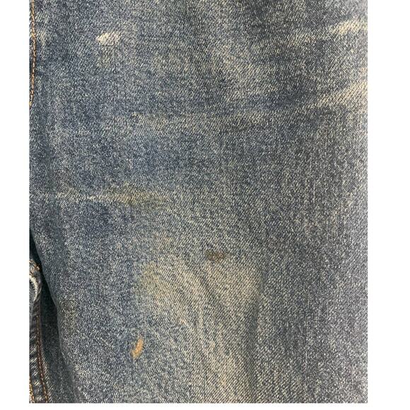Levi Strauss 505 Jeans 34/29 Mens Blue Reg Fit Bootcut Denim Western 5 Pocket - Picture 5 of 9